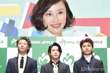 山口もえ「家族皆大好き」娘手描きのMrs. GREEN APPLEイラスト公開「色使いが素晴らしい」「才能を感じます」の声 画像