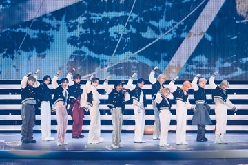 【LAPOSTA 2025】ナインティナイン岡村隆史、サプライズ乱入にJO1混乱 金髪派手メイクで「無限大」踊る 画像