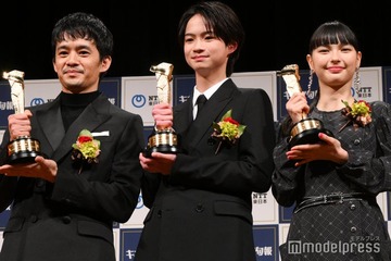 「ぼくのお日さま」池松壮亮、新人賞・越山敬達＆中西希亜良を称賛 関係構築のため寿司へ「何回も食べさせました」【第98回キネマ旬報ベスト・テン】 画像