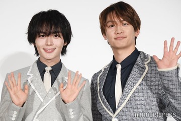なにわ男子・大西流星＆藤原丈一郎、互いのギャップを暴露「おかしいか！？」客席にツッコミ【劇場版 忍たま乱太郎 ドクタケ忍者隊最強の軍師】 画像