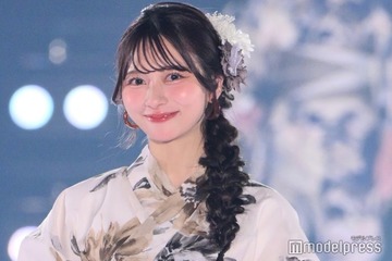 美容系YouTuber・nanakoななこ、浴衣姿でランウェイ登場 可愛さ振りまく【関コレ2025S/S】 画像