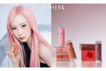 EITHER＆、シロップのような透明感のあるカラーと美しいツヤ感ティント「Dewy Syrup Tint」新発売 画像