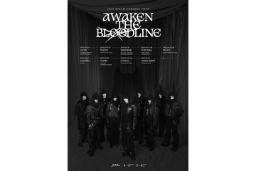 &TEAM初アジアツアー、日本4都市含む計9都市で開催 ポスタービジュアルも公開【「AWAKEN THE BLOODLINE」開催地・日程】 画像