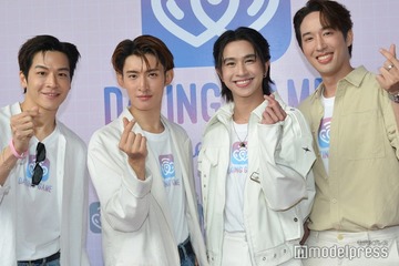 Snow Man向井康二、タイ祈願式登場 駆けつけたファンへ神対応＆共演者に「ゴイゴイスー」伝授【Dating Game（仮題）】 画像