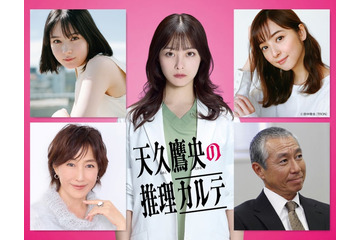 橋本環奈主演「天久鷹央の推理カルテ」主人公取り巻くメインキャスト解禁 畑芽育＆佐々木希が“心強い味方”に 画像