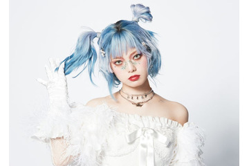平手友梨奈、新曲「イニミニマイニモ」デジタルリリース決定 青髪姿のコンセプトフォト＆ジャケ写公開 画像
