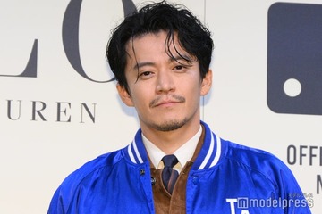 小栗旬、MLB日本選手の活躍に期待 春らしいスエードコーデ披露【ポロ ラルフ ローレン×MLB ローンチイベント】 画像