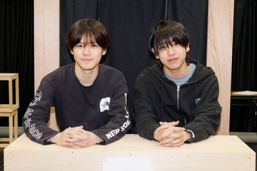 少年忍者・北川拓実＆⼩⽥将聖、W主演舞台で存在感発揮「君のクイズ」稽古場レポート・コメント到着 画像