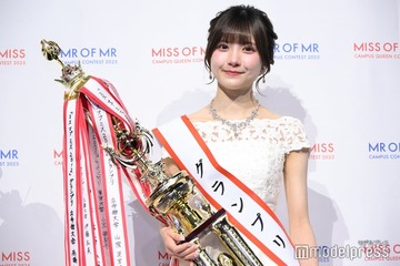 “日本一美しい女子大生”決定 成蹊大学・橋本菜々子さんが6冠達成【ミスオブミス2025】 画像