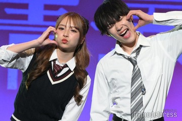 「今日好き」“しょうせら”土屋惺来＆角田翔カップル、ルダハートが可愛い 笑顔弾けるステージ【青春祭2025】 画像