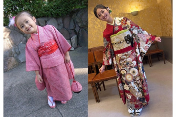 乃木坂46井上和、“七五三→成人式”幼少期の再現ショット公開「面影ある」「すでに完成されてる」と反響 画像