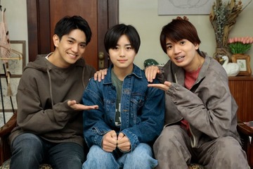 ジュニア宮岡大愛「ムサシノ輪舞曲」初回登場で人生初告白 Aぇ! group正門良規＆SixTONES高地優吾との3ショットも 画像