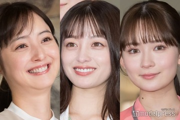 橋本環奈、佐々木希＆畑芽育との密着3ショット公開「可愛いしか言葉が出てこない」「3姉妹みたい」と反響続々 画像