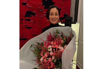 中村江里子アナ、中国満喫の家族5ショット＆夫とのリンクコーデ披露「全員長身で美しい」「お洒落」の声 画像