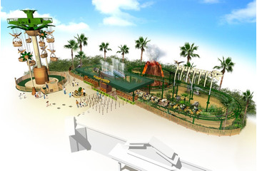 よみうりランド、“恐竜”テーマの新アトラクション2種が今夏誕生 画像