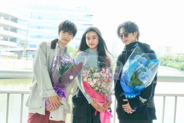 Koki,が涙「女神降臨」渡邊圭祐＆綱啓永とのクランクアップ映像解禁 画像