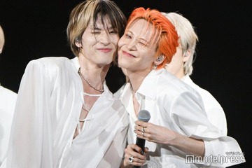 JO1「KCON」客降りで沸かす 川尻蓮＆金城碧海は頬くっつけウィンク【KCON JAPAN 2025／ARTIST STAGE】 画像