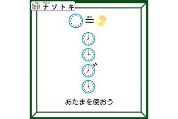 クイズです！「時計が表す言葉は？」ちょっと難しいかな？【難易度LV４.・辛口】 画像