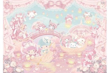 ピューロランド、フレンチガーリーな七夕イベント きゅるりんってしてみてとのコラボイルミショーも 画像