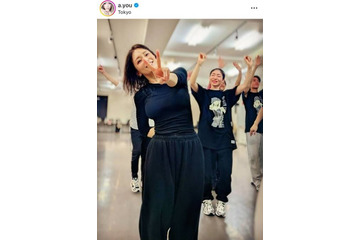「さすがすぎる」浜崎あゆみ、“15分で完売”香港ライブに向けたリハSHOTに反響「スタイル良すぎです」 画像