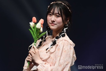 「今日好き」寺島季咲、三つ編みアレンジがオシャレ ガーリー全開で魅了【学生ランウェイ2025 SUMMER】 画像