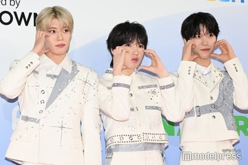 NCT WISH、ホワイトスーツで登場 2年連続出演に意気込み「去年はデビューから50日目だった」【ASEA 2025 レッドカーペット】 画像