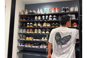 パンサー尾形こだわり！新居の大容量シューズクローゼットに驚きの声「圧巻」「うらやましい」 画像
