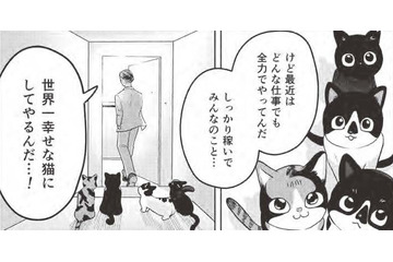 猫たちを「世界一幸せに」と決意…突然舞い降りた運命の転機とは？【借金1000万作曲家の人生を変えてくれた猫の話 #７】 画像