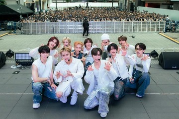 INI、新宿でゲリラライブ開催 ファン800人招待【THE ORIGIN】 画像