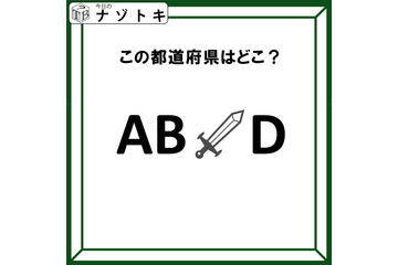 クイズです！「この文字列が表す都道府県はどこ？」アルファベットにイラストが挟まれているけど……？【難易度LV２.・甘口】 画像
