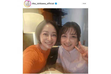 石川梨華、“モー娘。の先輩”市井紗耶香と楽しくランチ「またお会いする約束もしたの」 画像