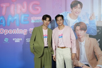 Snow Man向井康二、タイドラマで共演・マーチと再会 ファンミーティングで作品アピール【Dating Game～口説いてもいいですか、ボス！？～】 画像