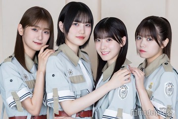 櫻坂46“一期生全員卒業”新体制初シングルへの覚悟 心が軽くなった一言も【「Make or Break」井上梨名・武元唯衣・的野美青・石森璃花インタビュー】 画像