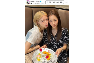「最強すぎ」板野友美、山本舞香との顔寄せ＆お茶目SHOTに反響「可愛すぎるよー！」 画像