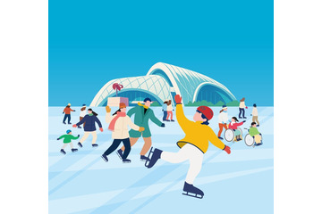 「東京辰巳アイスアリーナ」9月6日開業、スケート一般利用も実施 画像