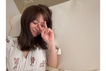 辻希美、いよいよ第5子出産へ！病院でのピースSHOT公開「ラストスパートです」「頑張ります」 画像