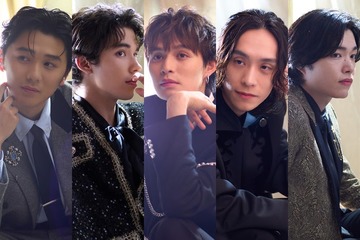 「チーム・ハンサム！」20周年公演、ビジュアル撮影に潜入 林優⼤・東島京・兵頭功海・平間壮⼀・福崎那由他にインタビュー【モデルプレス独占取材Vo.3】 画像