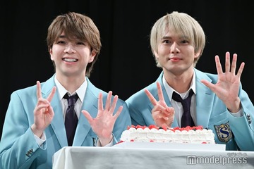 M!LK塩崎太智＆加藤大悟、バースデーサプライズに笑顔 25歳の抱負は？【タクミくんシリーズ】 画像