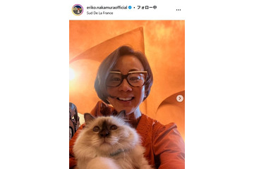 中村江里子アナ、ミラノ新居の壁色チェンジ「センス抜群」「こだわりすごい」の声 画像