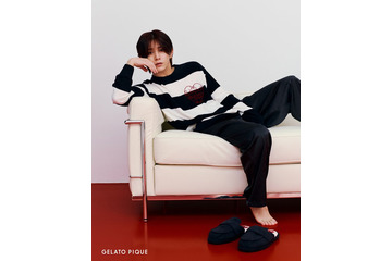 山田涼介「ジェラートピケ」秋冬シーズンモデルに初起用 ルームウェア纏い大人の魅力表現 画像