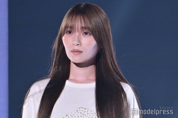 櫻坂46守屋麗奈、モカムースメイク×ストレートヘアで雰囲気ガラリ【TGC2025A/W】 画像