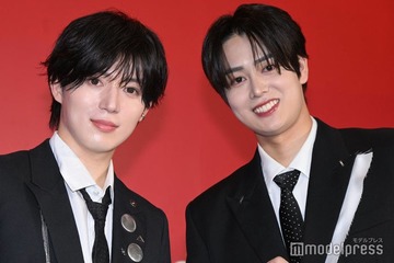 「タイプロ」出身・西山智樹＆前田大輔、人生初の囲み取材に緊張「足がすくんでいます」 画像