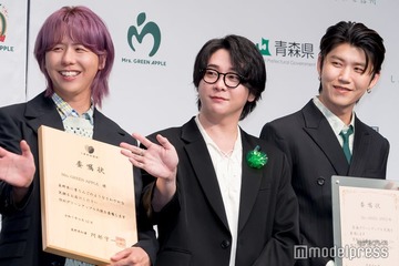 Mrs. GREEN APPLE、デビュー10周年に感謝「たくさんの方に愛していただけていることを実感する毎日」3人の共通点はフレッシュさ 画像