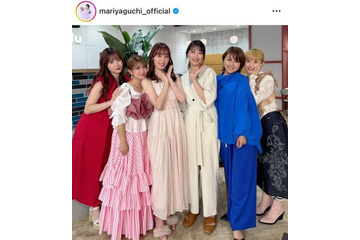 「レジェンド」矢口真里、モー娘。歴代リーダーとの笑顔SHOTにファン大歓喜「全然歳取らない」 画像