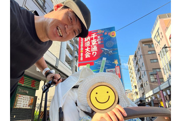東貴博、1歳次女を連れて“八郎じぃじとばぁばのお墓参り”へ「2人とも喜んだだろうね」 画像