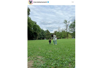 「すごーい」3児の母・丸高愛実、子供たちの成長を感じる公園SHOTに反響「さすが運動センスあり！」 画像