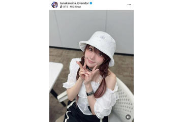田中れいな、美肩を披露したオフショルコーデに絶賛の声「似合っていて素敵」「最高にかわいい」 画像