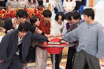 timelesz、最強王者と早押しイントロクイズ 過保護ルールで完全勝利狙う 画像