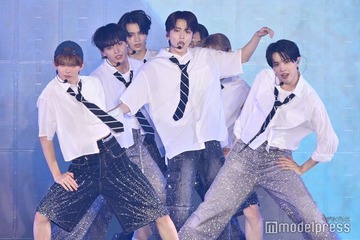 HYBE新グループaoen「ガルアワ」初登場 清涼感溢れるパフォーマンスに歓声上がる【ガルアワ2025AW】 画像