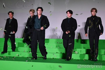 水上恒司・木戸大聖・綱啓永・JUNON（BE:FIRST）瞬間最大風速25m／sの“爆風”で登場 JUNONがミスに照れ笑い「緊張してるの見え見えでした」【WIND BREAKER／ウィンドブレイカー】 画像